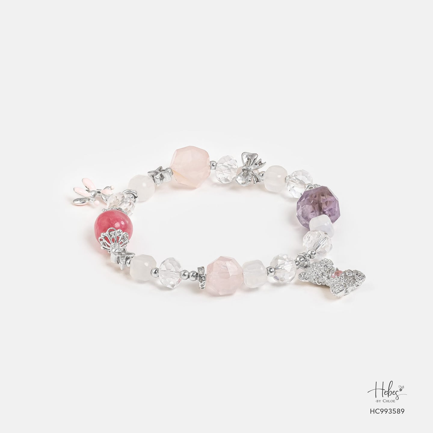 Winter Blessings Winter Wonderland Amethyst Bracelet 993589