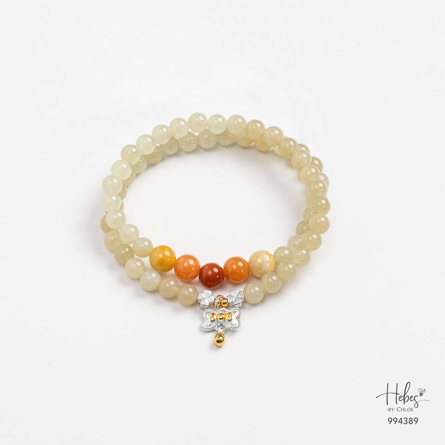 Four - Tone Jade Luminous Bond Bracelet 994389