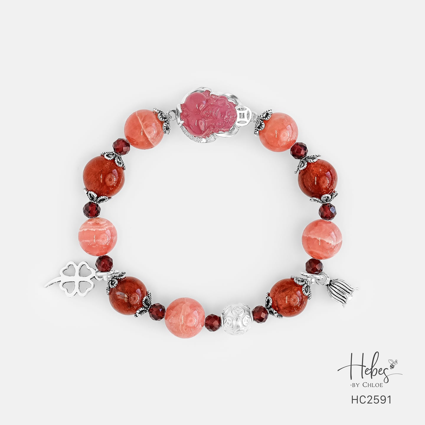 Hebes Ruby Bracelet HC2591